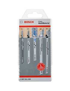 BOSCH Setovi od 15 listova ubodne testere s T-prihvatom za razne materijale 2607011438