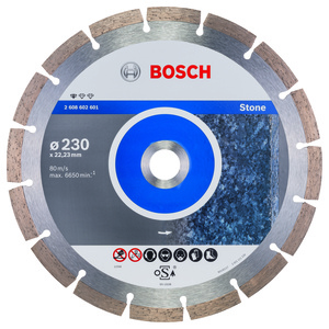 BOSCH dijamantske rezne ploče za kamen Standard for Stone za velike ugaone brusilice 2608602601
