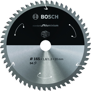 BOSCH Listovi kružne testere Standard for Aluminium za akumulatorske ručne testere 2608837763