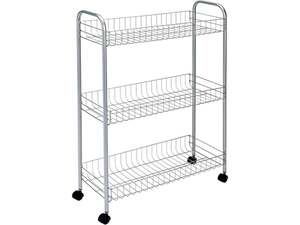 Polica sa točkovima Slim Cart de Luxe 341503 001