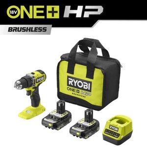 Set - udarna bušilica (18V ONE+™ HP) sa 2 baterije (2Ah) i punjačem - RYOBI RDD18C-220S