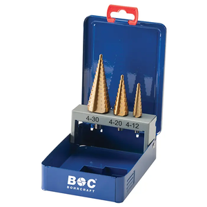 Bohrcraft Burgije stepenaste HSS-TiN 4-30 3/1