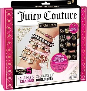 Make it real Juicy couture lančić i privesci 4404