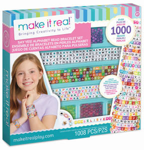 Make it real Reci da! komplet narukvica alphabet bead 1742
