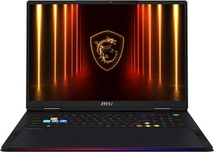 Laptop MSI Raider A18 HX A9WIG 9S7-182L72-023, 18" UHD+, AMD Ryzen 9 9955HX3D, 64GB RAM, 2TB SSD, NVIDIA RTX 5080 16GB, Windows 11 Pro