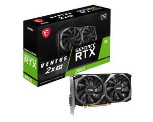 Grafička karta MSI GeForce RTX 3050 VENTUS 2X XS 8G OC