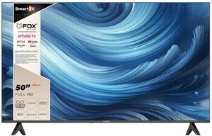 FOX LED TV 50" 50WHA470E, Full HD, WhaleOS, Smart TV, DVB-T/C/T2, PVR