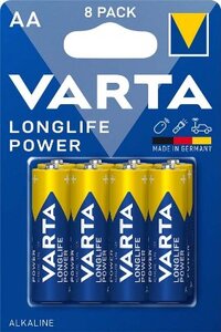 Varta Longlife power LR6, alkalna baterija 8/1
