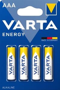Varta Energy LR03, alkalna baterija 4/1
