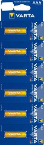 Varta Longlife LR03, alkalna baterija 6/1 (pojedinačna)