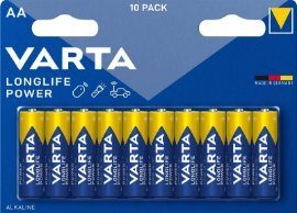 Varta Longlife power LR6, alkalna baterija 10/1