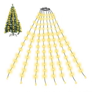 Novogodišnji ukras LED lampice za jelku toplo zute (3m) EL