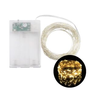 Novogodišnji ukras LED lampice toplo zute (5m) sa kontrolerom JWD