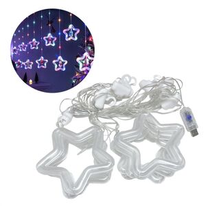 Novogodišnji ukras LED zvezda u boji JWD