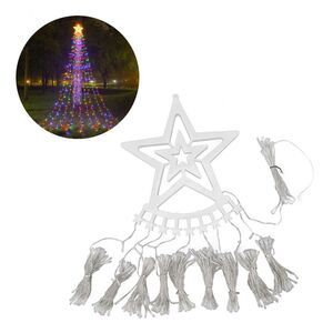 Novogodišnji ukras LED lampice sa zvezdom u boji JWD