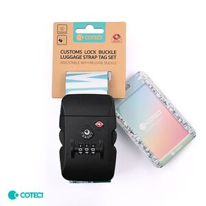 Sigurnosna traka za kofer sa sifrom Coteci World Architecture