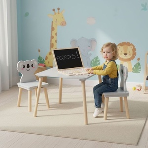 ECO TOYS Dečiji set nameštaja Koala – sto + 2 stolice , ECOTOYS 6163