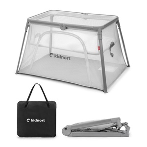 Kidnort Bleke 2u1 prenosivi krevetac grey KNLOZ000019