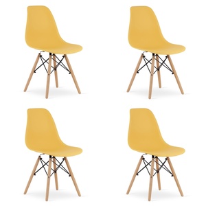 OSKAR OSAKA stolica senf / prirodne noge set 4 komada 3606_4-OS-TO18