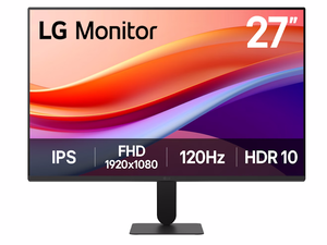 Monitor LG 27U41YA-B 27", IPS, FHD, 120Hz, 5ms GTG, HDMI, DP, VESA