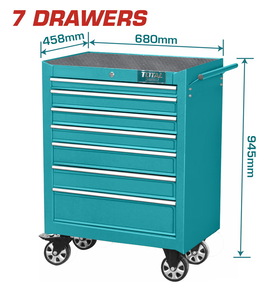 TOTAL Kolica za alat THRC02071P