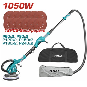 TOTAL Brusilica za zidove,1050w,225mm,12 kom brusnog papira TWS10501