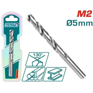 TOTAL HSS M2 brušena burgija,5mm TAC1200501