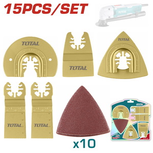 TOTAL Set pribora za multifunkcionalni alat 15/1 TAKTMT1502