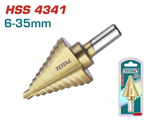 TOTAL Stepenasta burgija 6-35mm TAC7563501