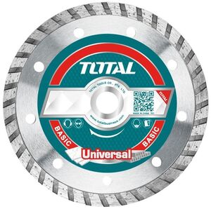 TOTAL Univerzalna turbo dijamantska rezna ploča 230mm suvo/mokro TAC2132303M