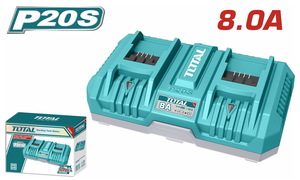 TOTAL Dualni brzi punjač TFCLI2082