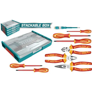 TOTAL 9-delni set izoliranog ručnog alata THKTV02H091
