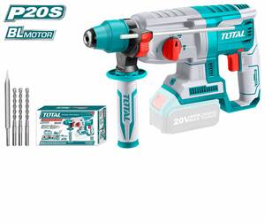 TOTAL Akumulatorska čekić bušilica 2,5J TRHLI20228