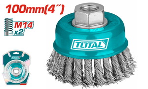 TOTAL Žičana četka, 100 mm TAC32041