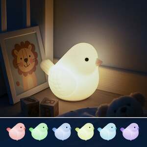 Višebojno noćno svetlo "ptica" 17417-5926