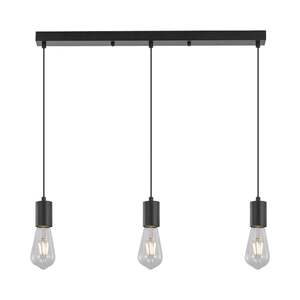 Braytron crna visilica 3xe27 Bv04-00062