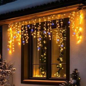 Svetleći niz sa 300 toplo belih led dioda 5m Kkf300d5m