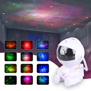 Astronaut zvezdano nebo sa nebula projektorom Nla7037