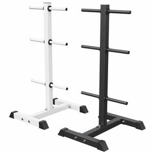 Gorilla sports Stalak za diskove sa 3 šipke 30/31 mm bela