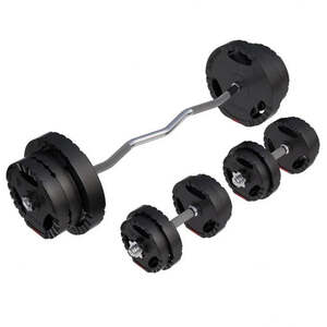 Gorilla sports Ez-set tegova plastični 70 kg