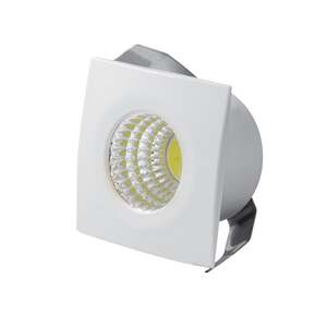 Ugradna led lampa 3w dnevno svetlo Lug-013-3/w