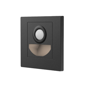 Braytron crna zidna led lampa 1.5w Bh07-00381