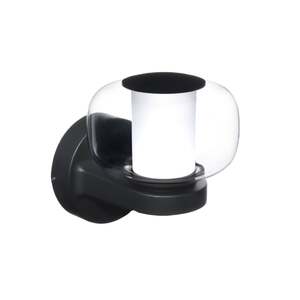 Zidna lampa 1xgu10 ip65 crna 180x150x180mm Jm-5034