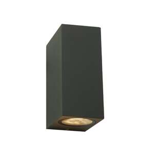 Zidna lampa 2xgu10 ip65 tamno siva W10412/s