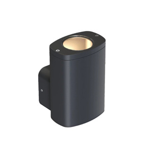 Zidna lampa 1xgu10 ip54 crna E250414