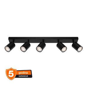 Osram crna spot lampa 5xgu10 4099854587603e