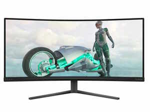 Monitor PHILIPS 34M2C3500L/00 34", VA, UWQHD, 180Hz, 1ms GtG, HDMIx2, DP,adaptive sync, gaming, zakrivljen