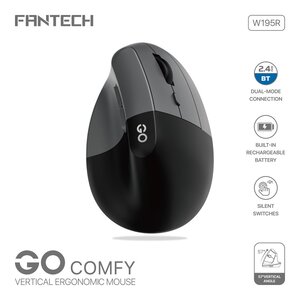 Mis Wireless Fantech W195R GO comfy sivi