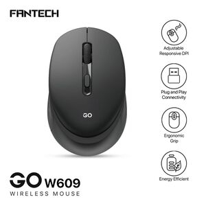 Mis Wireless Fantech W609 GO crni