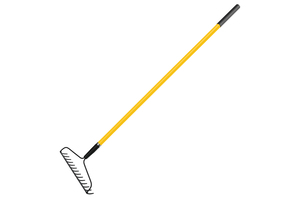 Grabulja 14 zuba sa fiberglass drškom bomber